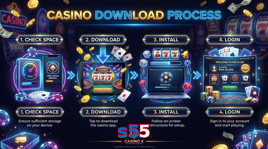 Game list for S55 download section